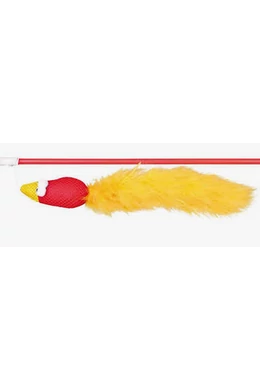 Trixie Playing Rod With Bird - Macskapeca Plüss Madár - 50cm