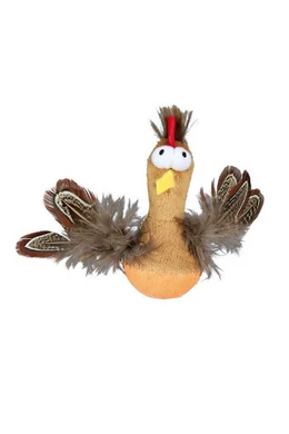 Trixie Bobo Chicken - Macska Játék - Kelj fel csirke - 10cm