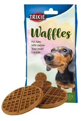Trixie Waffles - Jutalomfalat (Csirke) Kutyák Részére (O7cm) 100g