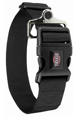 Trixie Premium Nyakörv Fekete Extra Széles 50mm×40-60cm - M-L