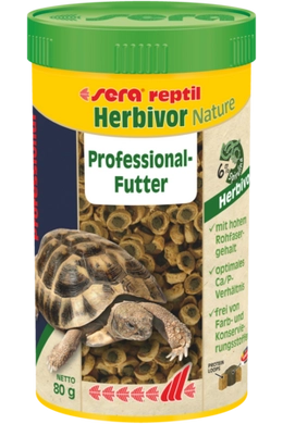 Sera Reptil Herbivor Nature 80g 250ml