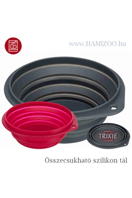 Trixie Utazó Tál Szilikon 1l