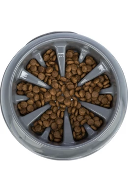 Trixie Slow Feeding Plastic Bowl - Habzsolásgátló Müanyag Tál - 16cm 0,3l