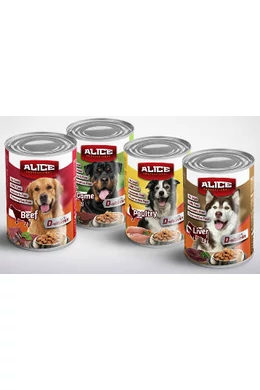 Alice Kutya Konzerv Vadhússal - 1240g