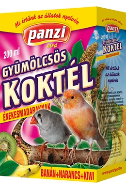 Panzi Gyümölcskoktél Énekesmadaraknak 200ml