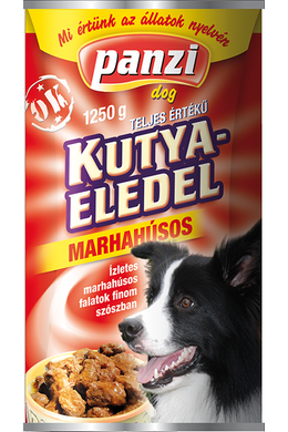Panzi Regular Kutya Konzerv Marhahússal 1240g
