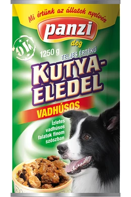 Panzi Regular Kutya Konzerv Vadhússal 1240g