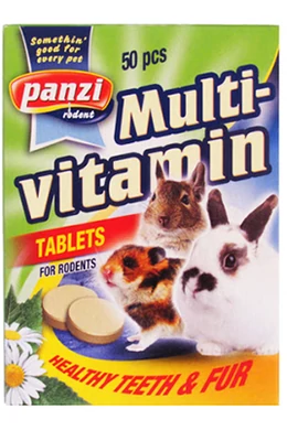 Panzi Rágcsáló Multivitamin Tabletta 50db