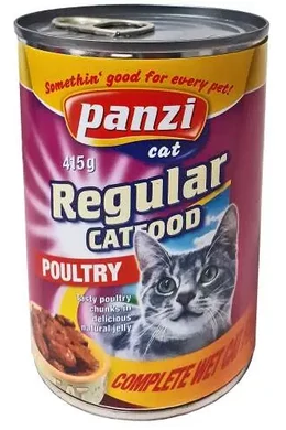 Panzi Macska Konzerv Szárnyas 415g