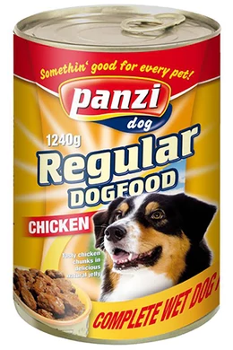 Panzi Regular Kutya Konzerv Szárnyashússal 1240g
