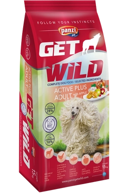 Getwild Dog Adult Active Plus Bárány és Alma - 15kg
