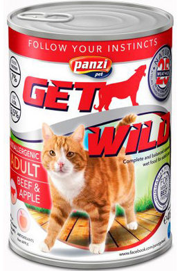 Getwild Cat - Konzerv - Adult Marha és Alma 415g