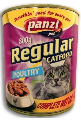 Panzi Macska Konzerv Szárnyas 800g