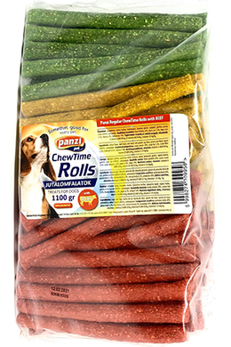 Panzi Chewtime Rolls Marhás Ropi 100db/csomag