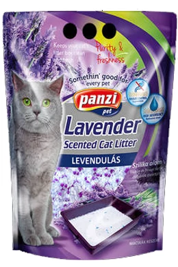 Panzi Szilikonos Macskaalom Levendula 3,8l 1,6kg