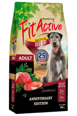 Fit Active Dog - Száraztáp - Premium Regular Beef - 10kg