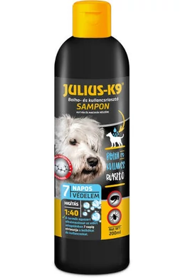 Julius-K9 - Bolhariasztó sampon kutyák részére - 200ml