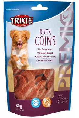 Trixie Jutalomfalat Premio Duck Coins - Kacsa Chips 80g