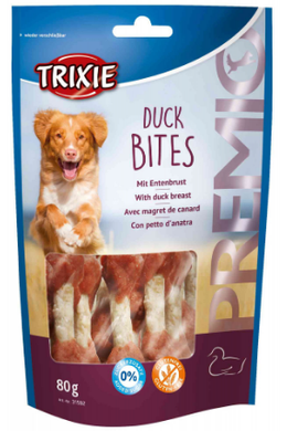 Trixie Jutalomfalat Premio 80g Duck Bites Kacsás Súlyzó