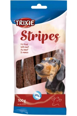 Trixie Stripes Marha Beef - Marha Csíkok - 100g