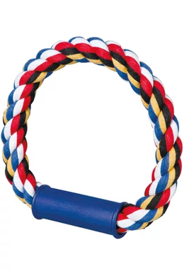 Trixie Kutyajáték Fogselyem Karika Fogóval D:30cm