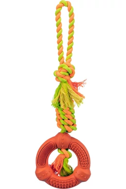Trixie 33191 Játék Kötél Karikával 12cm/41cm