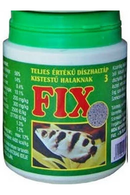 Fix 3/XL Haltáp 200ml - Kistestű Halaknak (Zöld)