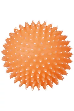 Trixie Kutyajáték Sípoló Tüskés Labda - 10cm Foszforeszkáló