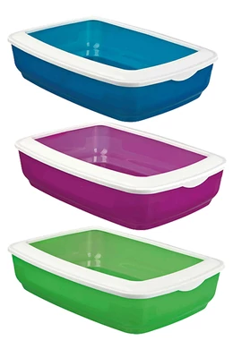 Trixie Macska Alomtál 32×12×43cm - Közepes Peremes