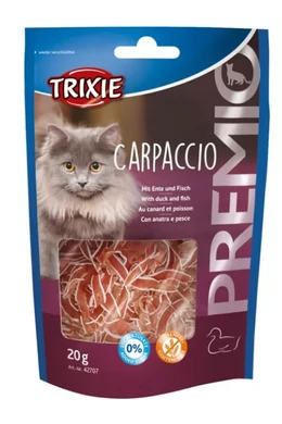 Trixie Premio Carpaccio Macska Jutalomfalat Kacsa és Hal 20g
