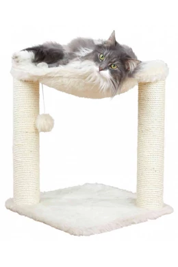 Trixie Baza Scratching Post - Kaparófa és Fekhely 41×41×50cm Cream