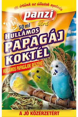 Panzi Kismag Hullámos Papagáj Koktél Papírtasak 50ml