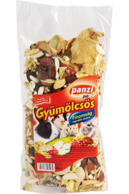 Panzi Rágcsáló Nasi Gyümölcskeverék