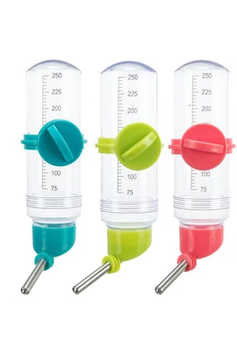 Trixie Plastic Water Bottle - Műanyag Itató Palack - Csavaros Rögzítés 250ml