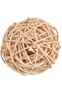 Trixie Rágcsáló Játék Szalma Labda Csörgős 4cm