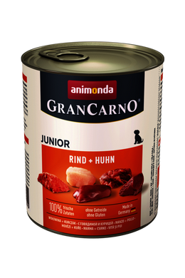 Animonda Grancarno Junior Marha - Csirke 800g
