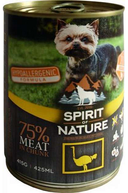 Spirit Of Nature Dog Adult Hypoallergenic Konzerv - Strucchússal - 415g