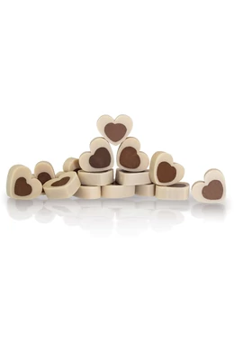 KidDog Milk Heart Dental&amp;amp;Mobility - Vanília Szív Kacsahússal - 80g