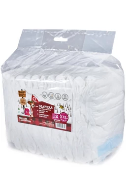 Barry King - Inkontinencia Pelenka Szuka Kutyáknak 40-58cm - XXL 12db/csomag