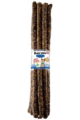 Bow Wow - Vastag Kolbász - Yucca&amp;amp;Liver Jukka és Máj - 60cm 12db/Gyűjtő