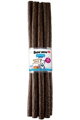 Bow Wow - Vastag Kolbász - Monster Munch- Marha és Sertés Kolbász - 50cm 12db/Gyűjtő