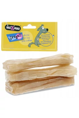 Hau Miau Bőr Csont - 20cm - 10db/csomag