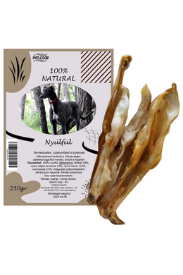 Pet-Code - Szárított Nyúlfül - 250g
