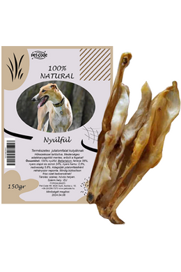 Pet-Code - Szárított Nyúlfül - 150g