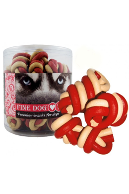 Fine Dog Csomó Sonka és Vanília 8cm - 25db/csomag