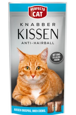 Perfecto Cat Töltött Párnácskák Anti-Hairball 50g
