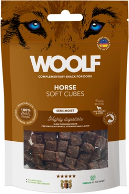 Woolf Lóhús Kockák - 100g