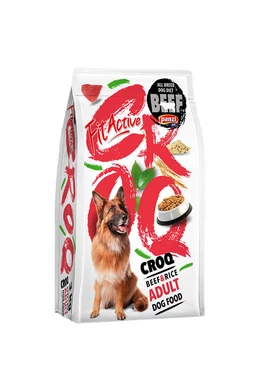 FitActive Dog - Száraztáp - Croq Premium Beef&Rice 3kg
