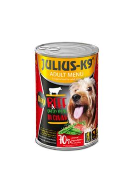 Julius-K9 - Konzerv - Beef and Green Peas - Marha és Zöldborsó - 1240g