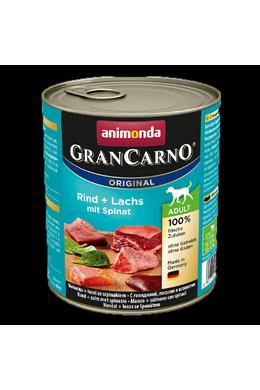 Animonda Grancarno Adult Lazac - Spenót 800g